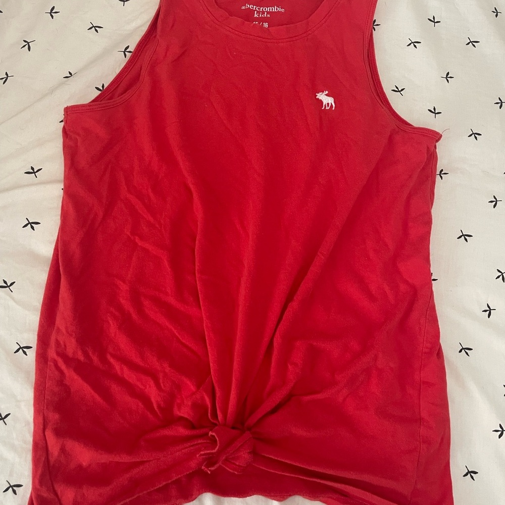 Abercrombie Kids Vibrant Red Tank Top